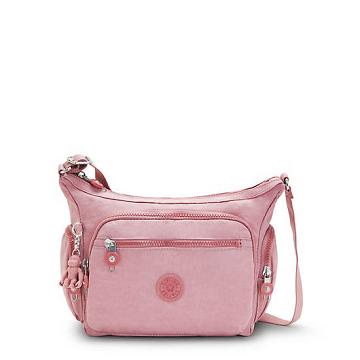 Torba Crossbody Kipling Gabbie Small Beżowe Różowe | PL 2078MQ